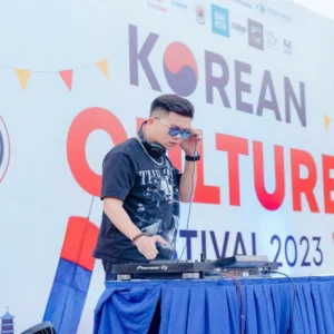 DJ biểu diễn lễ hội giao lưu văn hóa Việt - Hàn tại Quảng Ninh
