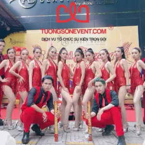 Vũ đoàn Tường Sơn Event tham gia sự kiện khai trương