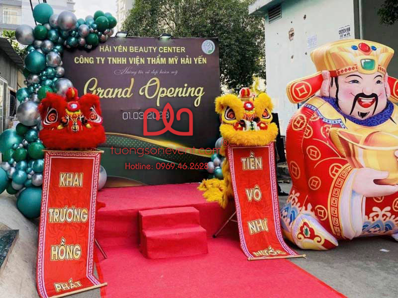 Sân khấu sự kiện khai trương