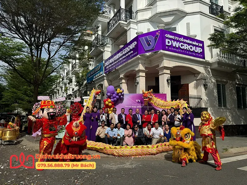 Tổ chức lễ khai trương chuyên nghiệp