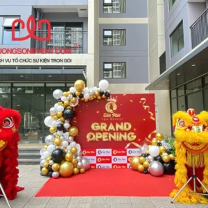 Dịch vụ thi công backdrop chỉ vói 3,600,000đ