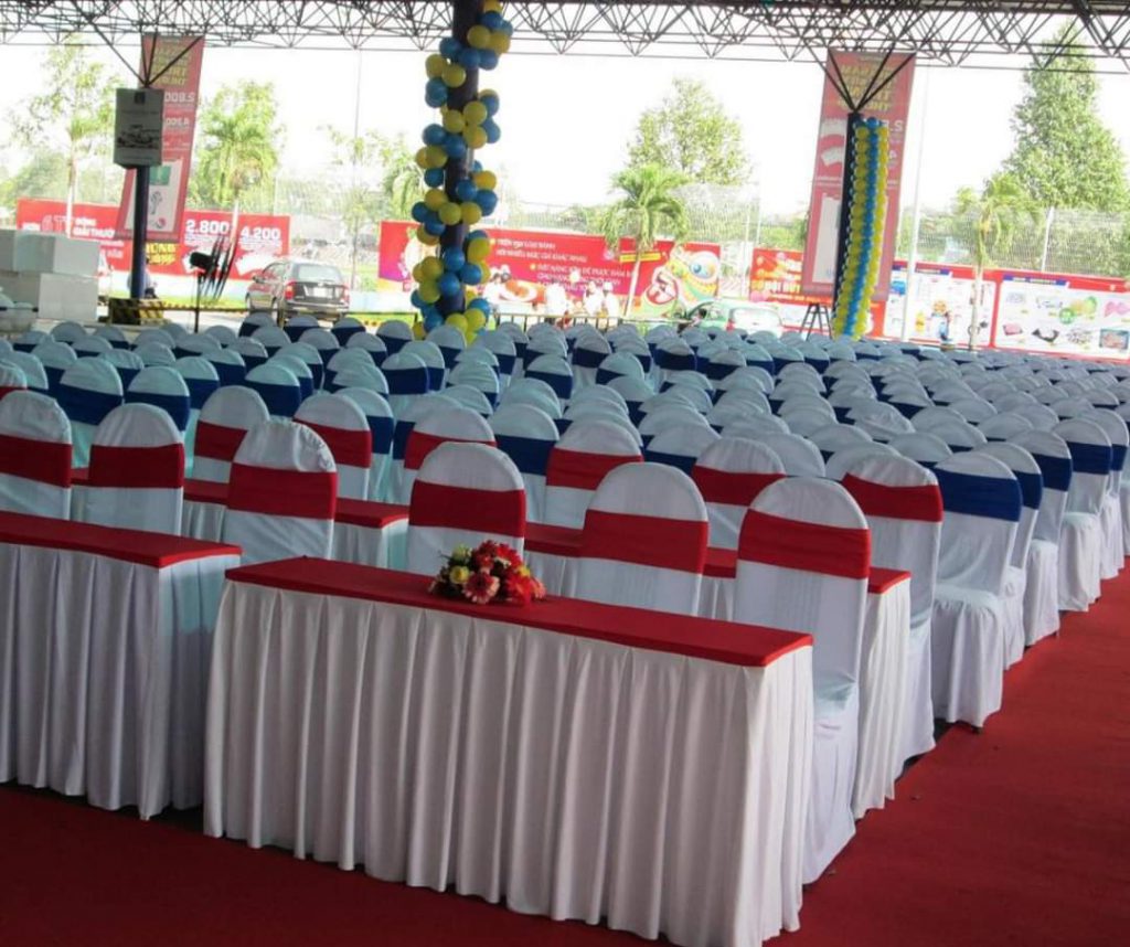 Ghế Banquet và bàn dài sự kiện