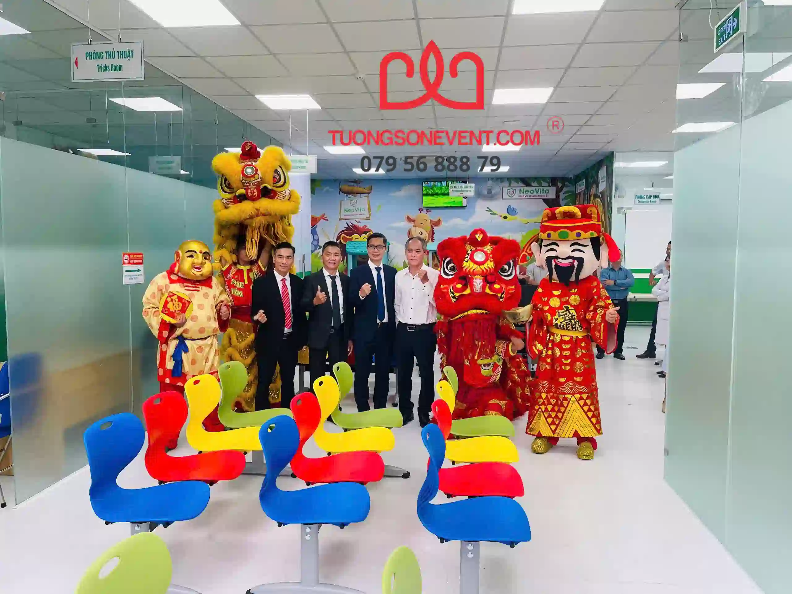 Tường Sơn Event chuẩn bị cho sự kiện khai trương