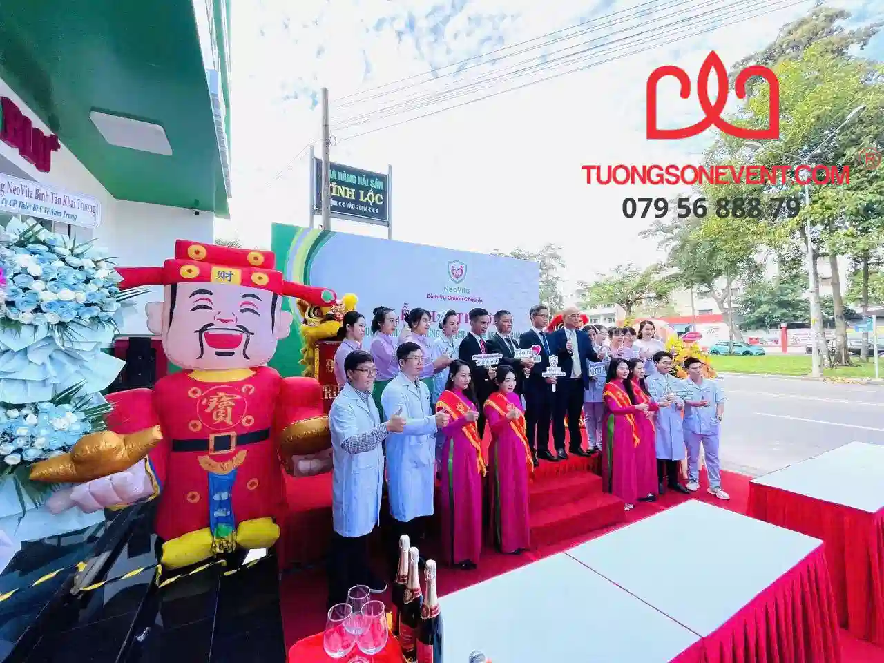 Khai Trương trọn gói tại Tường Sơn Event