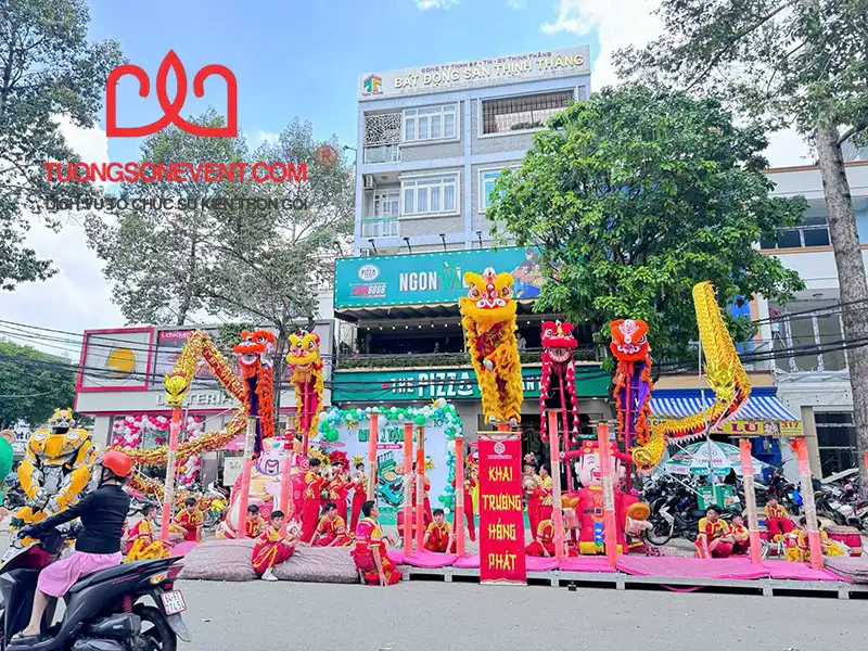 Dịch vụ múa Lân Sư Rồng