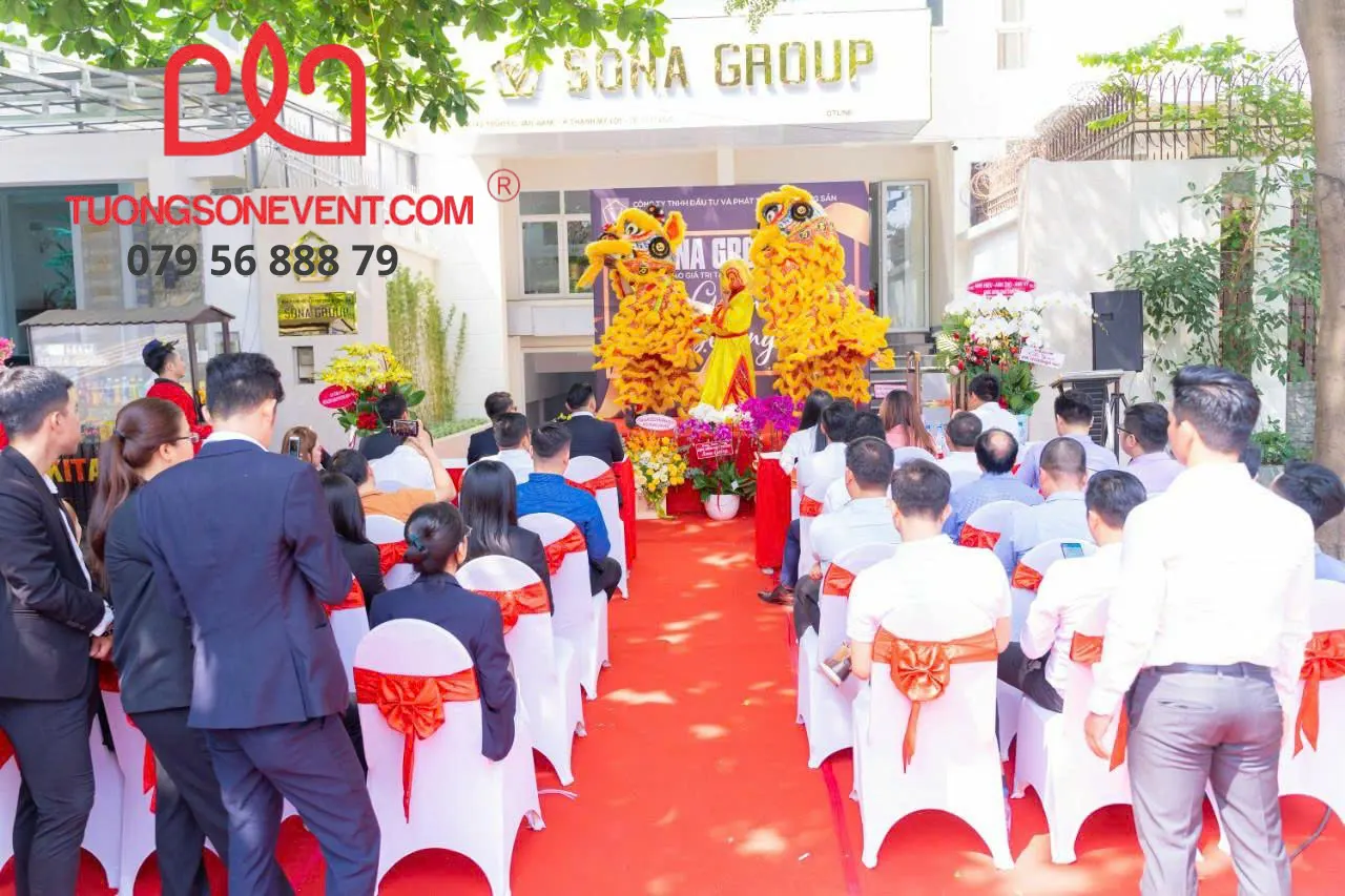 Tường Sơn Event cung cấp dịch vụ tổ chức khai trương chuyên nghiệp - uy tín - chất lượng