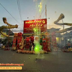 Cho thuê múa lân ngày tết - Tưng bừng khai xuân tại Tường Sơn Event