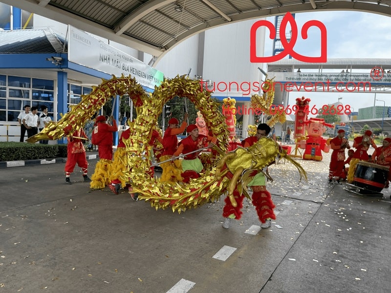 Cho thuê múa lân Tết tại Phú Nhuận - Khai xuân rộn ràng