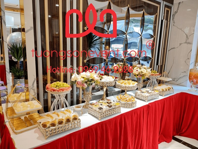 Tiệc teabreak khai trương