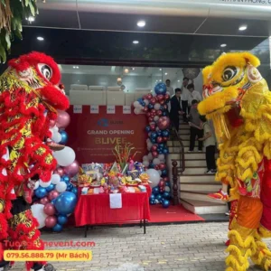 Chuẩn bị đầy đủ cho buổi lễ khánh thành