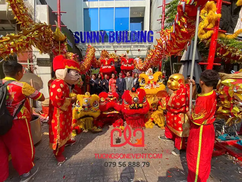 Cho thuê múa lân tết Tân Phú - Rộn Ràng Không Khí Xuân