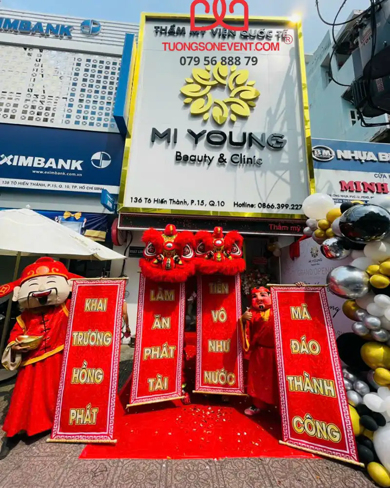 Cho thuê múa lân tết quận 9 - Khai xuân đón lộc