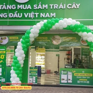 Trang trí cổng bong bóng khai trương