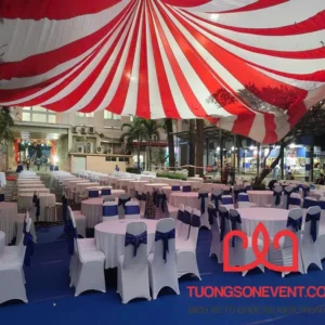 Cho thuê bàn tròn và ghế banquet giá theo bộ