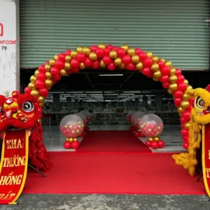 Cung cấp dịch vụ trang trí cổng bong bóng khai trương