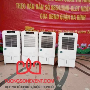 Cho thuê quạt hơi nước phục vụ sự kiện
