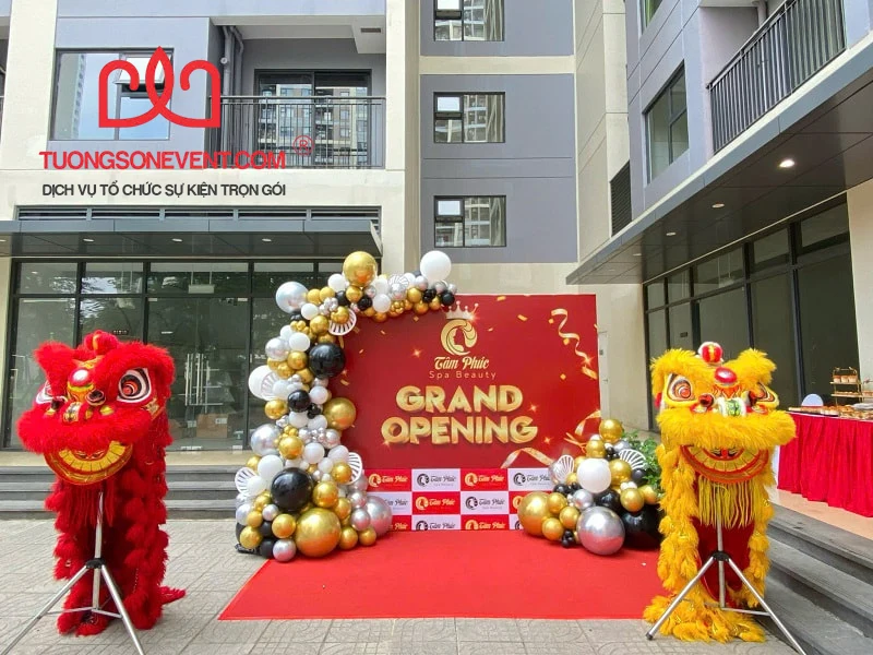Dịch vụ tổ chức sự kiện khai trương trọn gói tại Long An