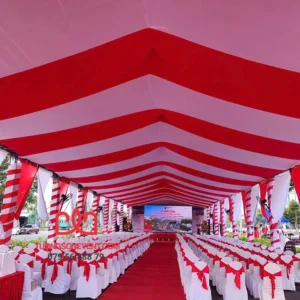 Nhà bạt không gian cho lễ khởi công trọn gói