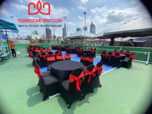 Cho thuê bàn tròn ghế banquet sự kiện tại quận 2