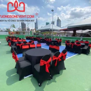 Cho thuê bàn tròn ghế banquet sự kiện tại quận 2