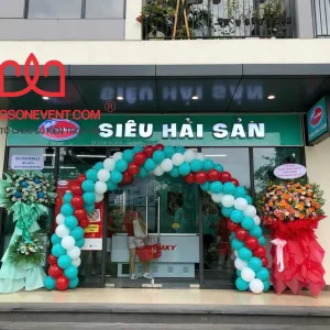 Cổng bong bóng khai trương