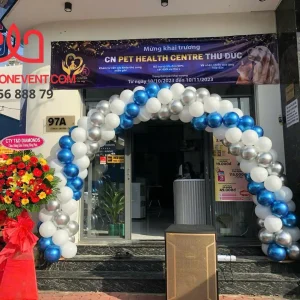 Cổng bong bóng tại sự kiện khai trương