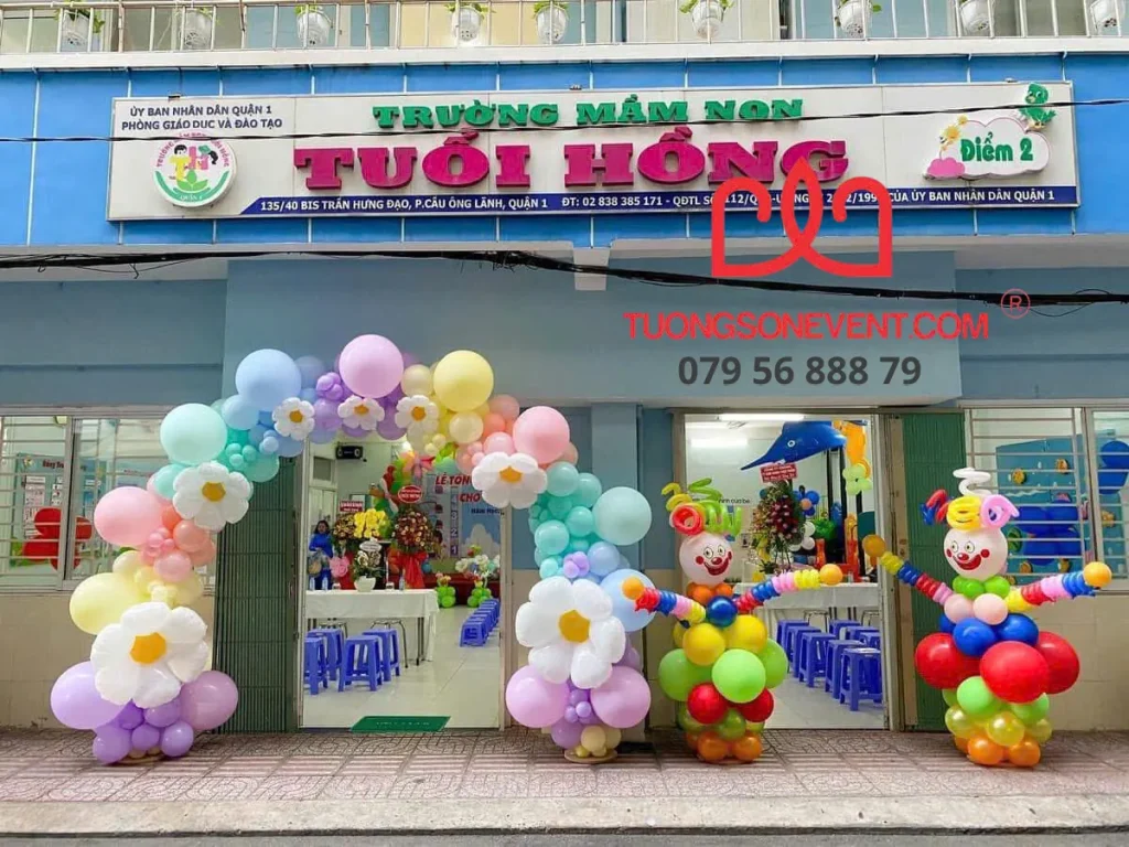 Cổng bong bóng freestyle