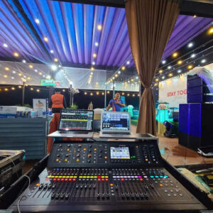 Hệ thống âm thanh ánh sáng chuyên nghiệp tại Tường Sơn Event