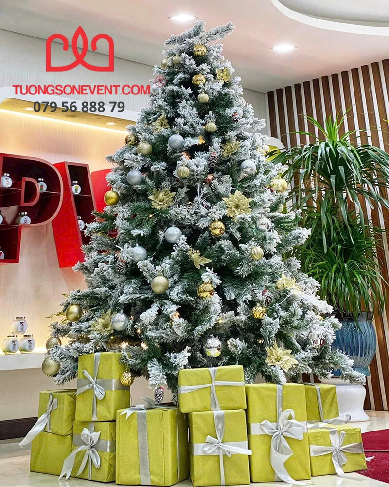 Trang-tri-giang-sinh-19 Trang trí Noel White Christmas Tối Giản (Minimalist & White Christmas)