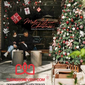 Trang trí Noel theo xu hướng Tông Màu Từ Thiên Nhiên