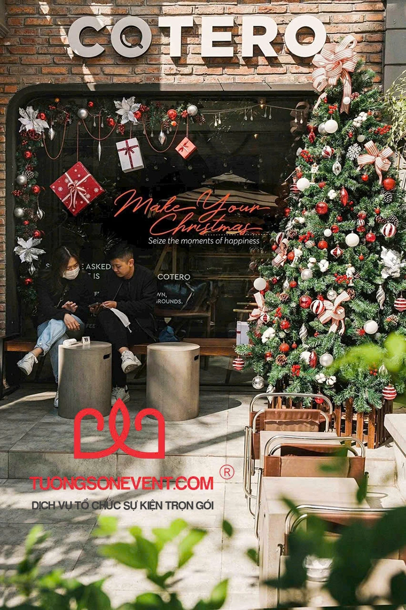 Trang trí Noel theo xu hướng Tông Màu Từ Thiên Nhiên