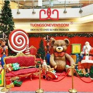 Dịch vụ trang trí Noel phong cách Vintage/Hoài Cổ