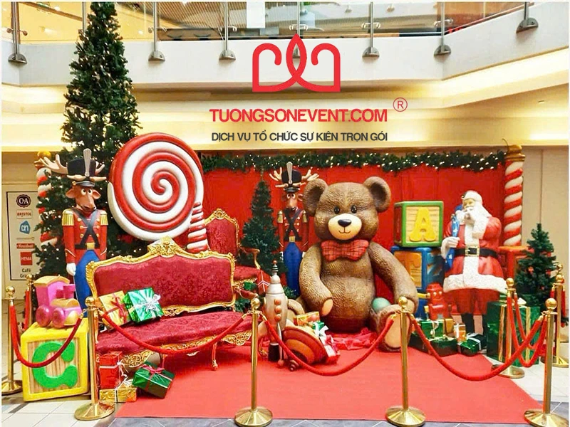 Dịch vụ trang trí Noel phong cách Vintage/Hoài Cổ