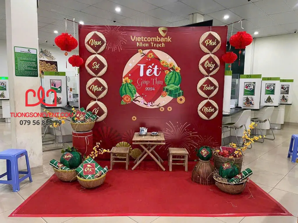 Tường Sơn Event là đơn vị trang trí tiểu cảnh Tết trọn gói tại Tp.HCM uy tín và chuyên nghiệp.
