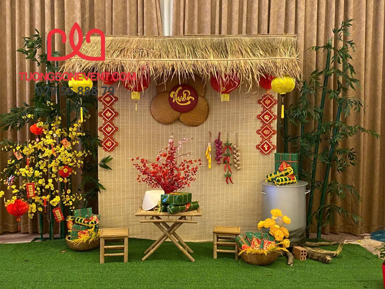 Trang trí Tiểu cảnh tết