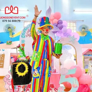 Cho thuê chú hề hoạt náo quận Bình Thạnh