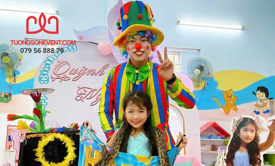 Cho thuê chú hề hoạt náo quận Gò Vấp - Khuấy động không khí với các bé
